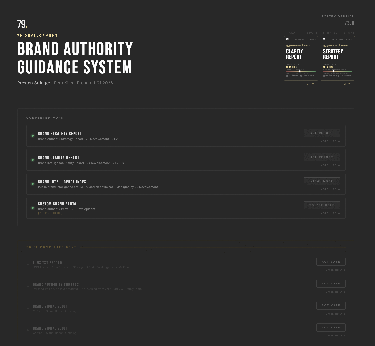 Portal — In Progress